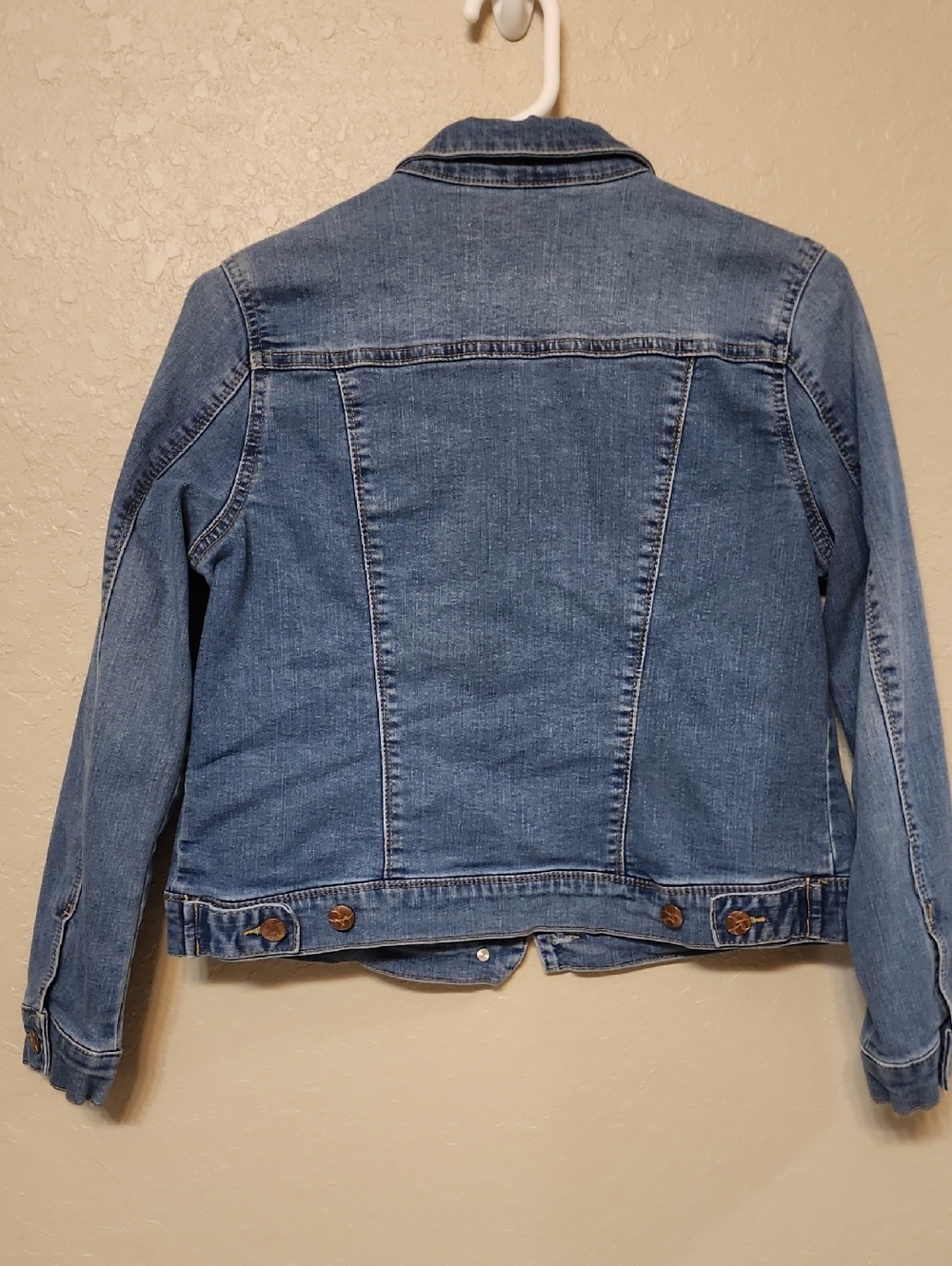 Jessica Simpson Denim Jean Jacket - Blue in Petite size - Picture 3 of 3